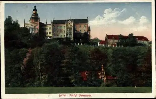 Ak Gera in Thüringen, Schloss Osterstein