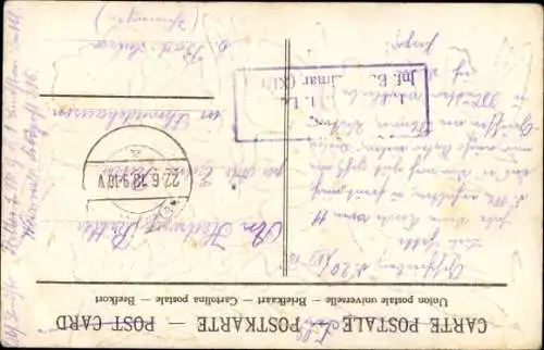 Präge Ak Kitsch, Stiefmütterchen, Blumen