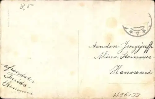 Ak Vier Mädchen in niederländischen Trachten