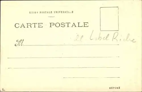 Künstler Ak Lobel Riche, Les Miserables, Victor Hugo, Familie