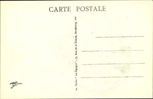 Künstler Ak Hansi, Elsässer Mädchen in Trachten