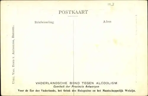 Ak Vaderlandsche Bond tegen Alcoolism, The Daughter of the Herbergier