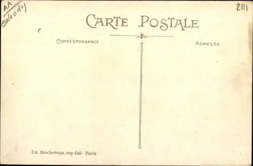 Ak-Szenen des normannischen Lebens, La Vachere aux champs