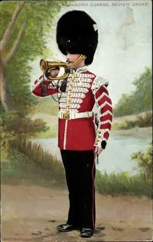 Ak Bugler, Grenadier Guards, Überprüfungsbefehl