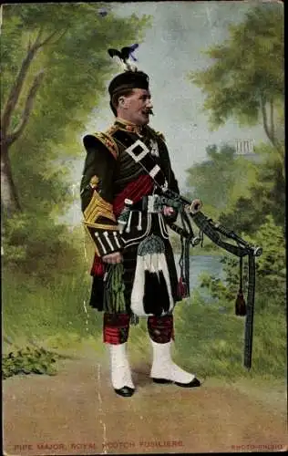 Ak Pipe Major, Royal Scotch Fusiliers