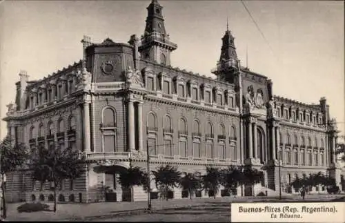 Ak Buenos Aires Argentinien, La Aduana