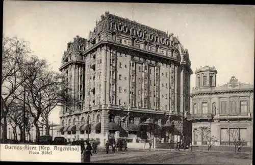 Ak Buenos Aires Argentinien, Plaza Hotel