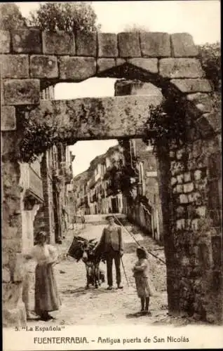 Ak Hondarribia Fuenterrabia Baskenland, Tor San Nicolás