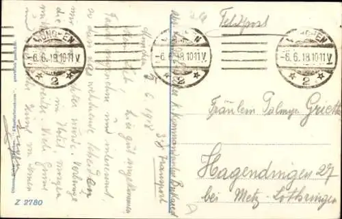 Ak München, Blick vom Frauenturm auf das neue Rathaus