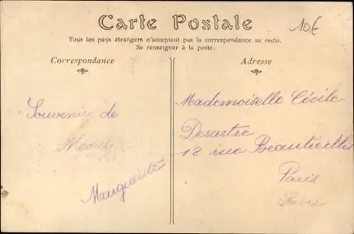 Ak Mouy Oise, Rue de Paris