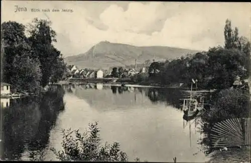 Ak Jena in Thüringen, Jenzig, Boote