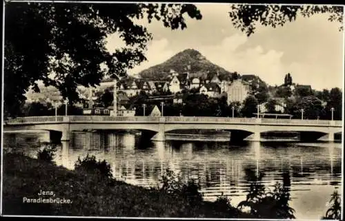 Ak Jena in Thüringen, Paradiesbrücke