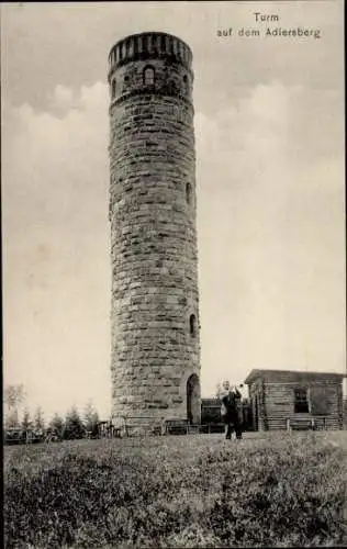 Ak Schleusingen in Thüringen, Adlersberg, Turm