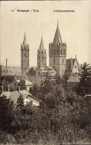 Ak Arnstadt in Thüringen, Liebfrauenkirche