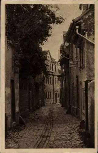 Ak Weimar in Thüringen, Seifengasse, Anbau am Goethehaus