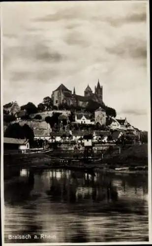 Ak Breisach am Oberrhein, Teilansicht