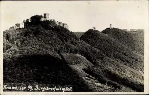 Ak Annweiler am Trifels Pfalz, Burgdreifaltigkeit