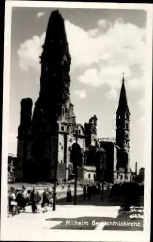 Ak Berlin Charlottenburg, Kaiser Wilhelm Gedächtniskirche