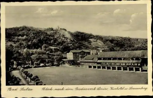 Ak Bad Sulza in Thüringen, Gradierwerk Louise, Kurhotel, Sonnenburg