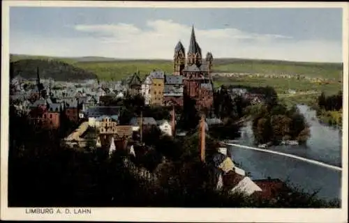 Ak Limburg an der Lahn, Panorama