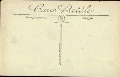 Ak Langres Haute Marne, Newgate, inside rampart