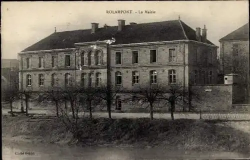 Ak Rolampont Haute Marne, La Mairie