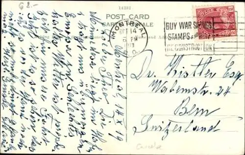 Ak Montreal Quebec Kanada, Hafen