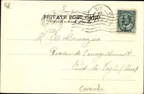 Ak Montreal Quebec Kanada, Royal Victoria College