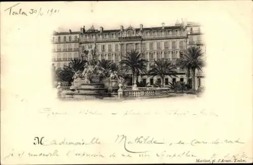 Ak Toulon Var, Grand Hotel