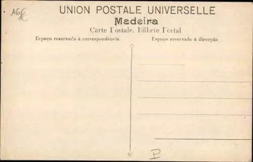 Ak Insel Madeira Portugal, Weinlager