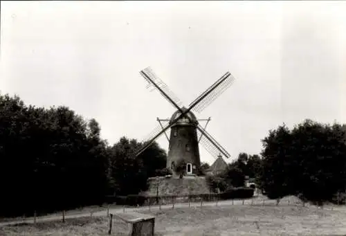 Foto Ak Bergharen Wijchen Gelderland, Windmühle