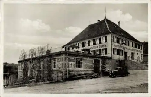 Ak Dettenhausen in Württemberg, Gasthaus zum Lamm, Alte Post