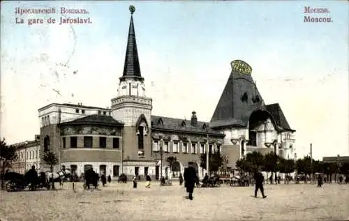 Ak Moskau Russland, Gare de Jaroslavl