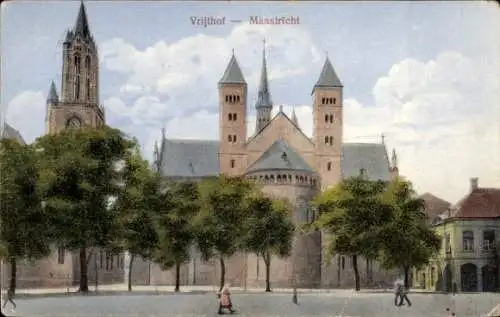 Ak Maastricht Limburg Niederlande, Vrijthof