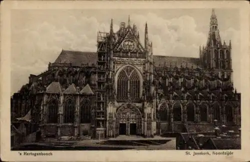 Ak 's Hertogenbosch Nordbrabant Niederlande, St. Janskerk