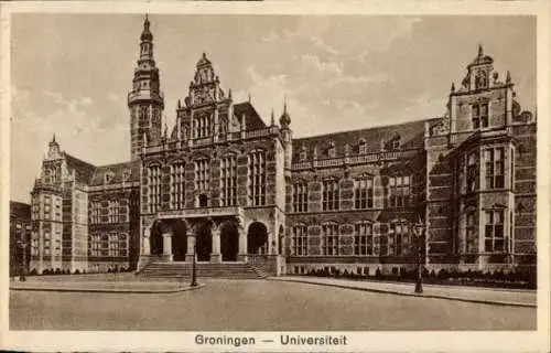 Ak Groningen Niederlande, Universität