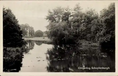 Ak Schuylenburgh Schuilenburg Friedland Niederlande, Landschaftsmotiv aus der Umgebung