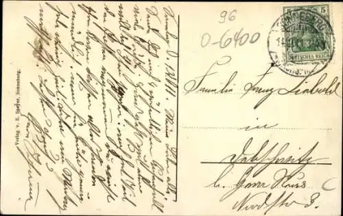 Ak Sonneberg in Thüringen, Wilhelmstraße