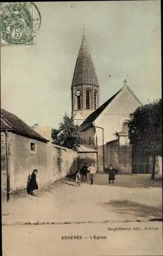 Ak Acheres Yvelines, L'Eglise