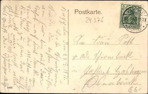 Ak Kappeln an der Schlei, Am Hafen