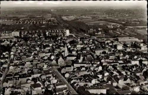 Ak Frankenthal in der Pfalz, Fliegeraufnahme