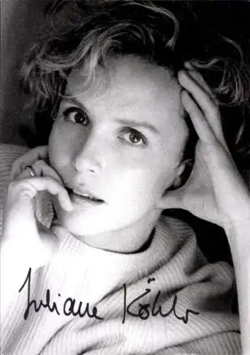 Ak Schauspielerin Juliane Köhler, Portrait, Autogramm