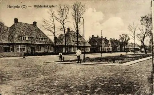 Ak Hengelo Overijssel Niederlande, Wilderinksplein