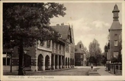 Ak Hengelo Overijssel Niederlande, Einkaufsgalerie, Tuindorp