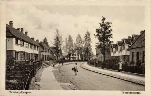 Ak Hengelo Overijssel, Thorbeckestraat, Tuindorp