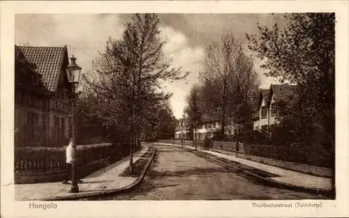 Ak Hengelo Overijssel, Thorbeckestraat, Tuindorp