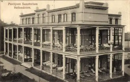 Ak Hellendoorn Overijssel, Pavillon-Sanatorium