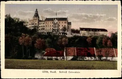 Ak Gera in Thüringen, Schloss Osterstein