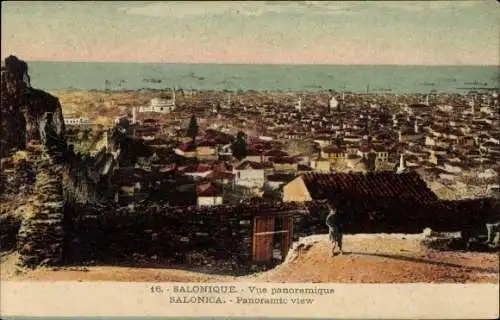 Ak Saloniki Thessaloniki Griechenland, Panorama