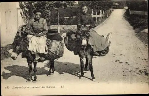 Baskische Aks gehen in die Marken